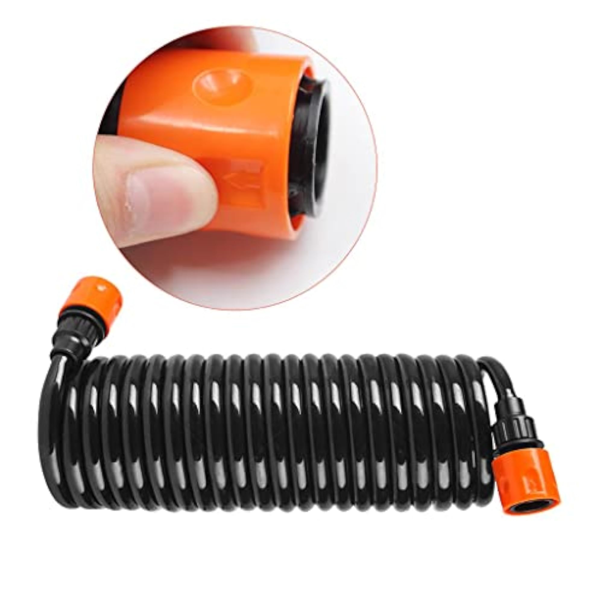Set of Hosecoil Washdown System for RV Marine Boat